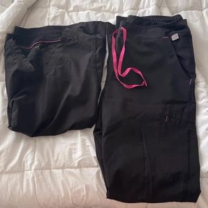 Black scrub set